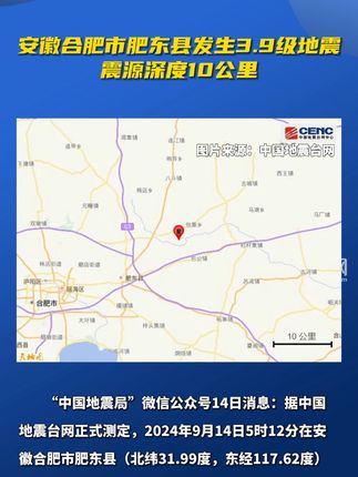 安徽合肥罕见地震，启示与反思