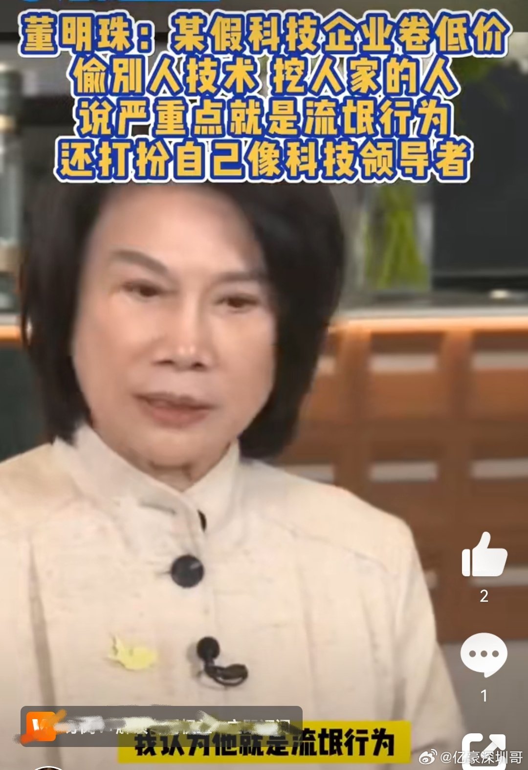 董明珠暗讽背后的真相，股价炒作与首富背后的反思与启示