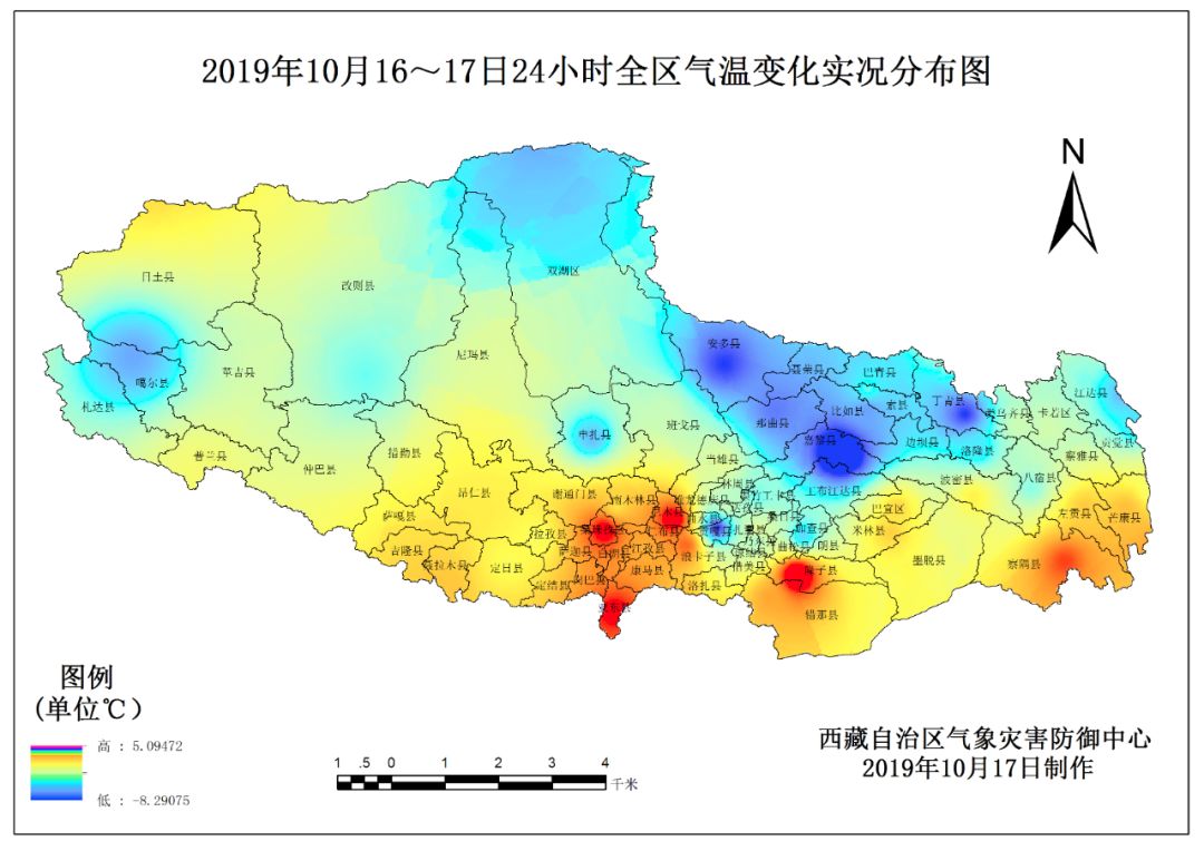 那曲镇最新天气预报通知