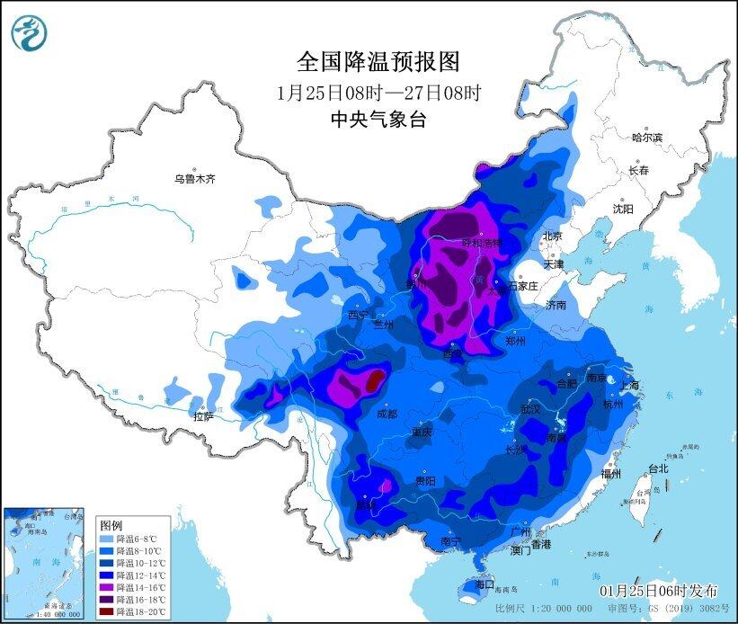 寒潮携暴雪大雾袭击八省，警惕大到暴雪严重影响告急