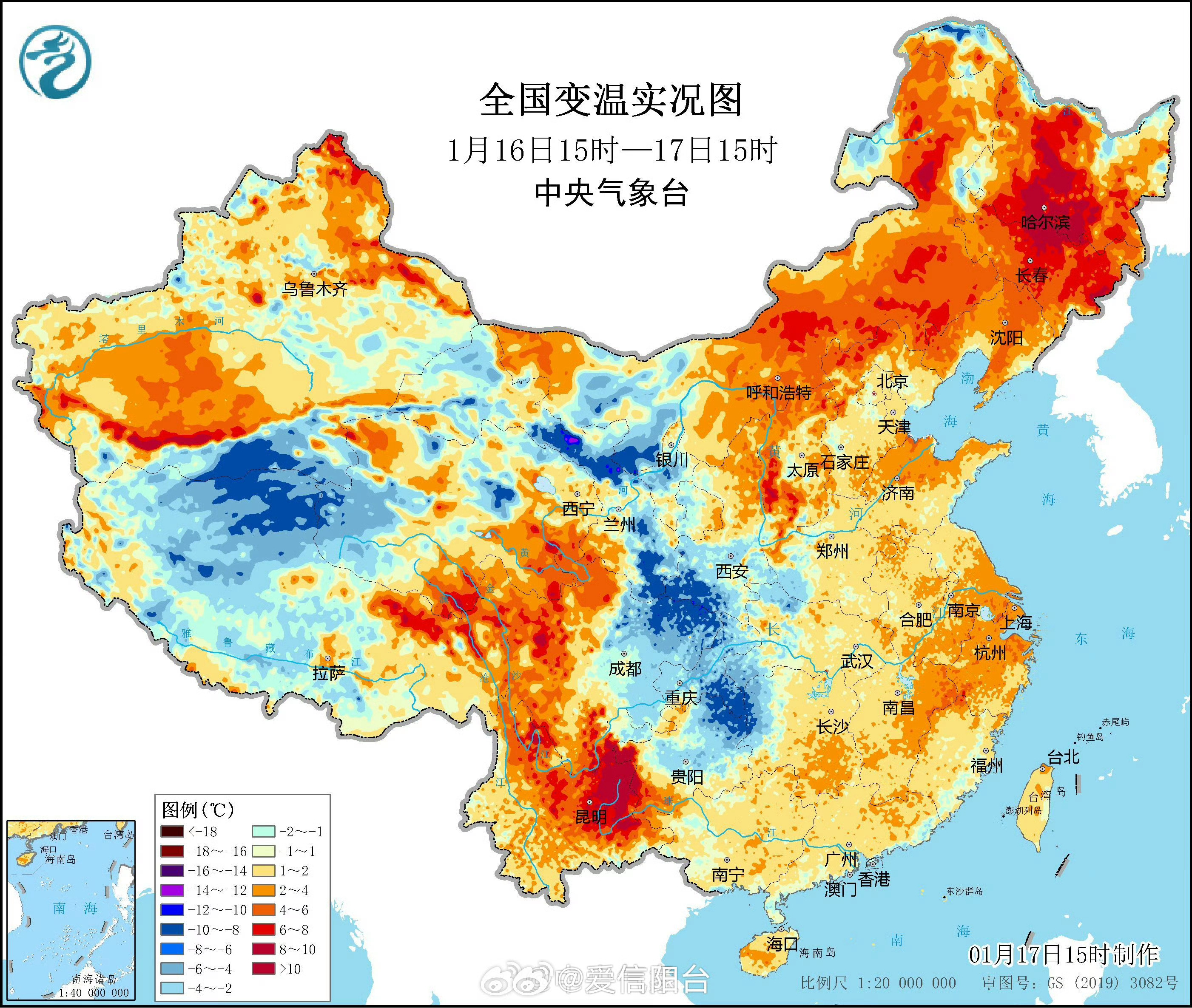 中央气象台解读，天气坏回暖趋势？